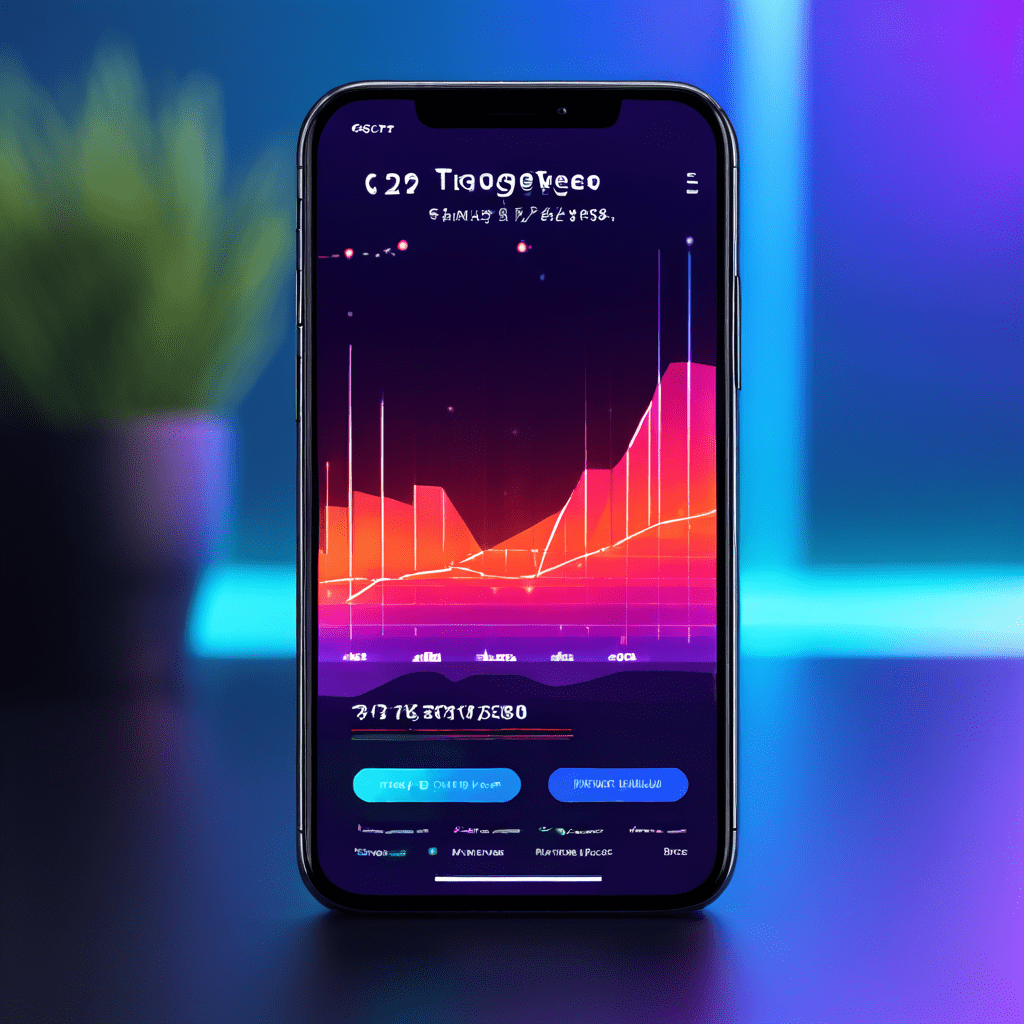 진한 색상의 진행률 표시줄이 배경의 흐릿한 방전된 배터리 아이콘 위에 겹쳐진 스마트폰 화면 모습이다.