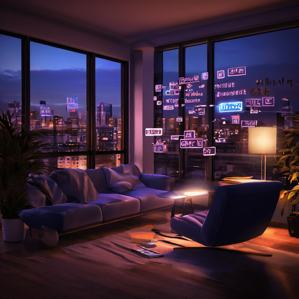 아파트 단체 채팅방에서 주민의 긴급한 도움 요청 메시지가 읽음 확인만 가득한 채 응답 없이 홀로 남아 있는 상황을 보여주는 이미지입니다.